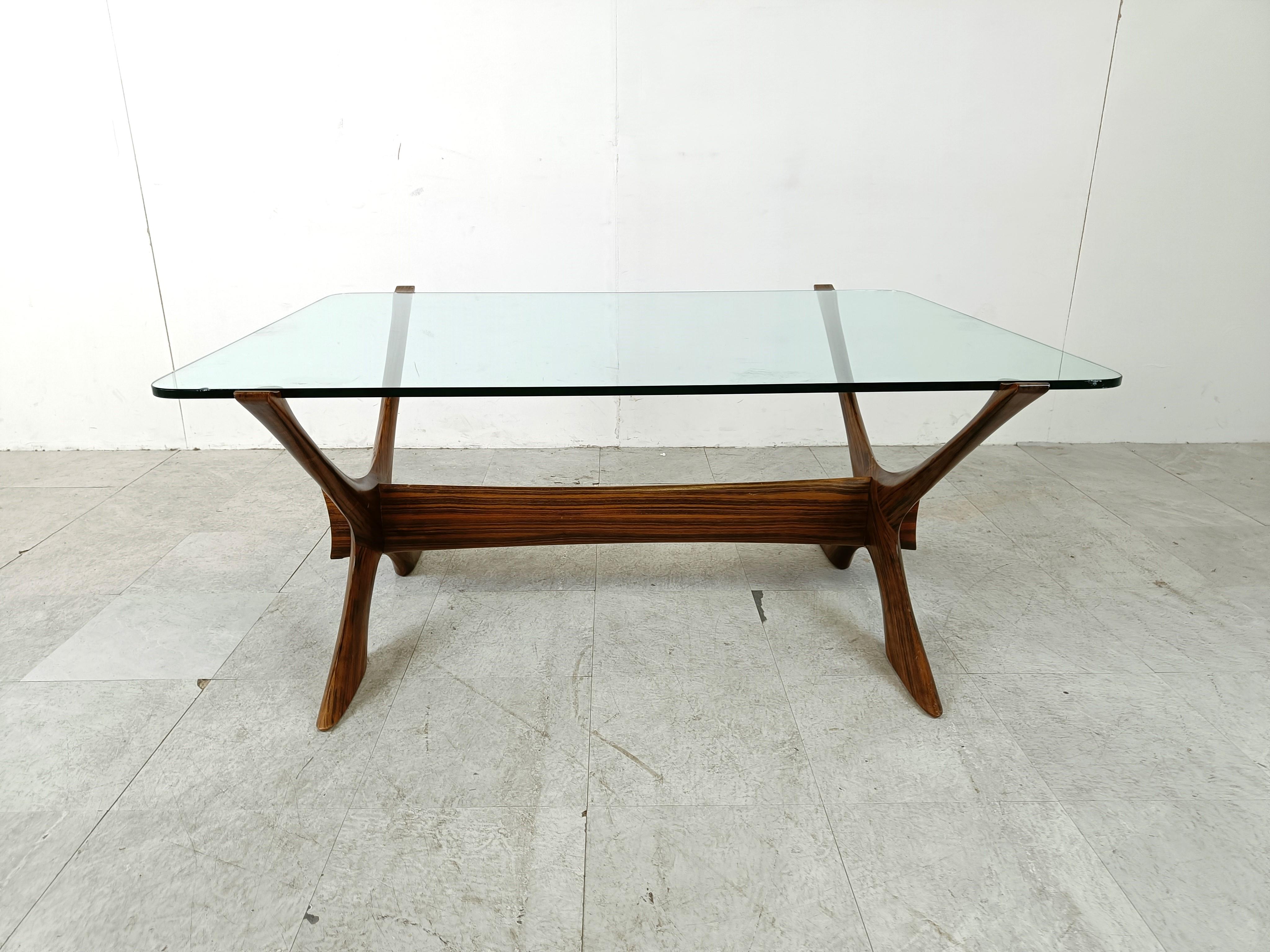 Condor Coffee Table by Fredrik Schriever-Abeln, Sweden, 1960s In Good Condition For Sale In HEVERLEE, BE