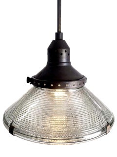 Cone and Stepped Plate Prismatic Pendent