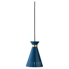 Cone Azure Blue Pendant by Warm Nordic