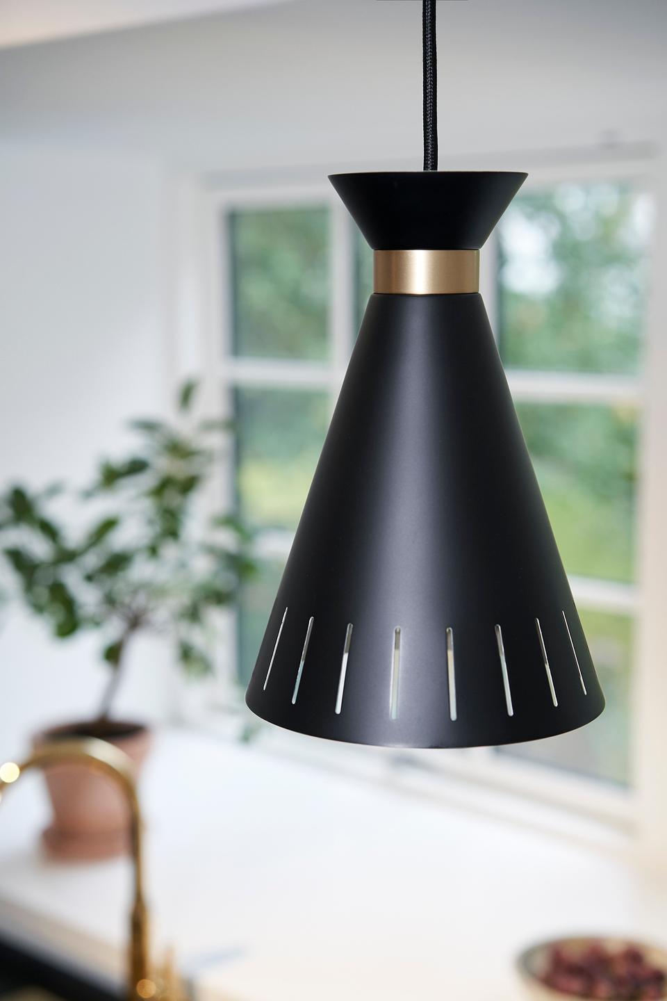 Cone Black Noir Pendant by Warm Nordic For Sale 3