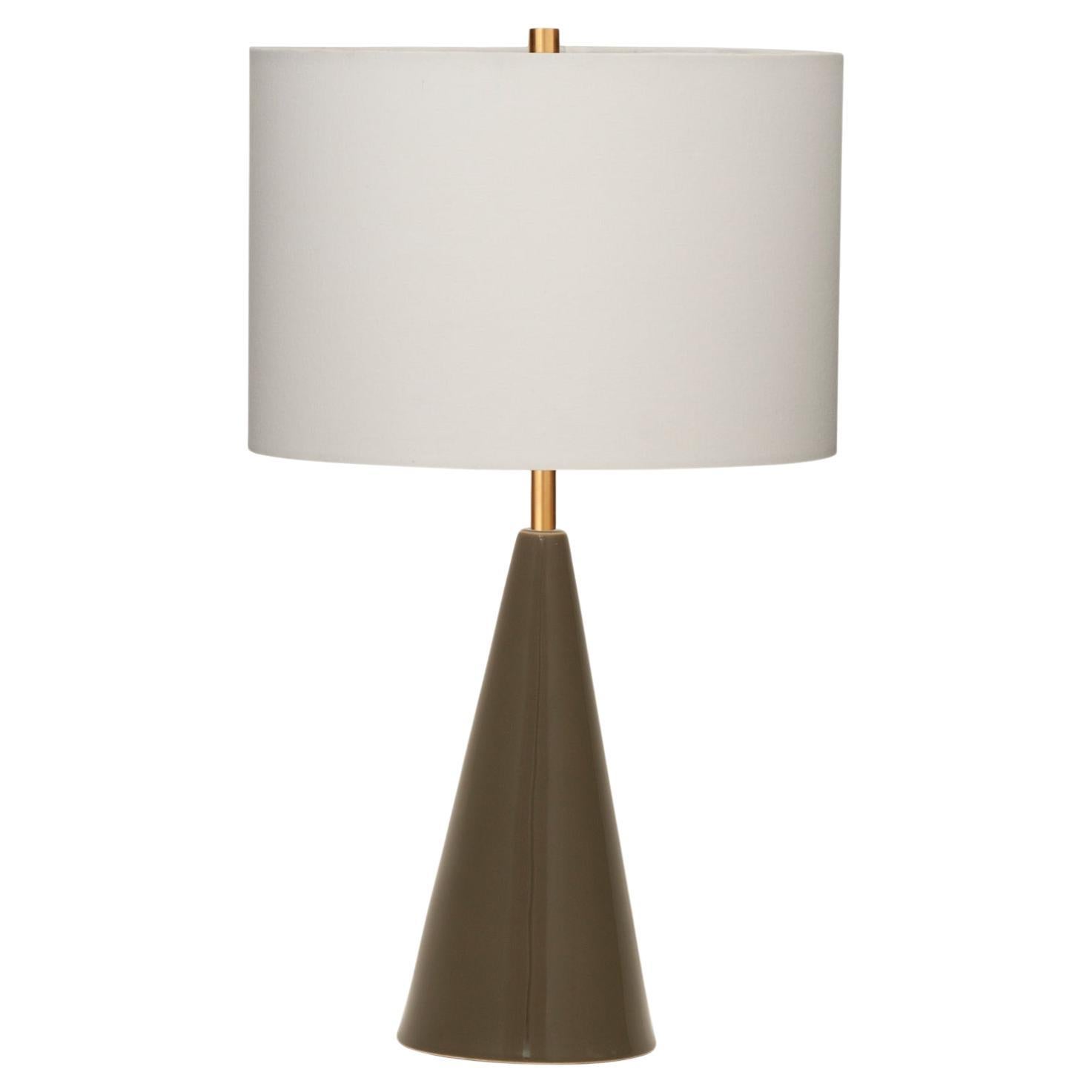 Cone Ceramic Table Lamp