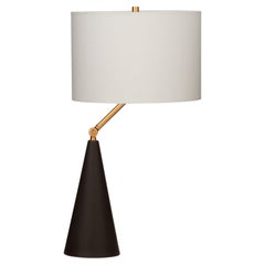 Cone Ceramic Table Lamp with Adjustable Arm