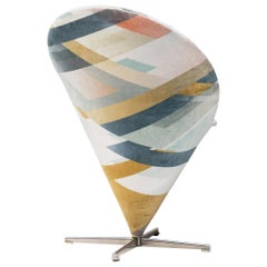 Cone Chair by Verner Panton in Kit Miles Velvet