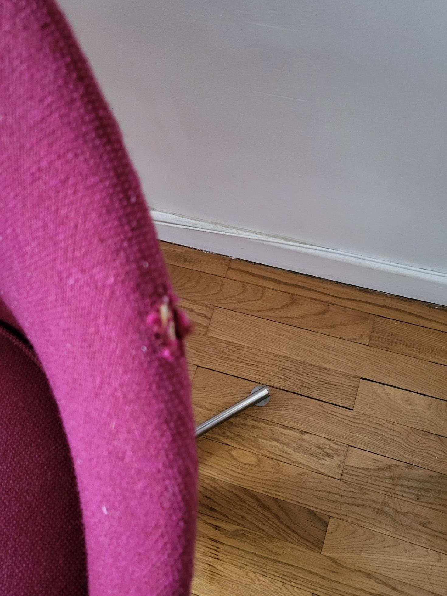Cone Chair Verner Panton par Vitra en tissus rose fuchsia  Design 1960 For Sale 6