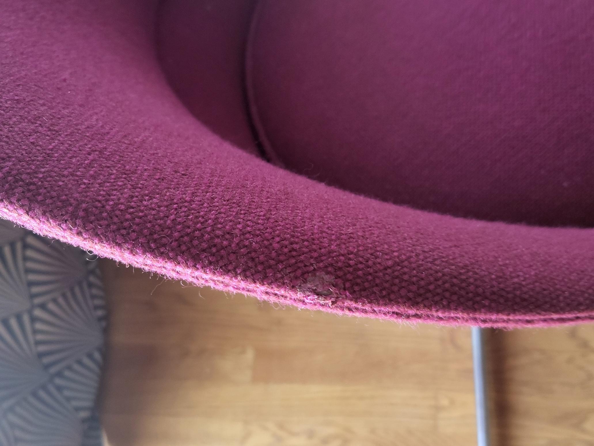 Sedia a cono Verner Panton par Vitra en tissus rose fuchsia  Design/One 1960 in vendita 7