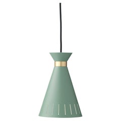 Cone Dusty Green Pendant by Warm Nordic