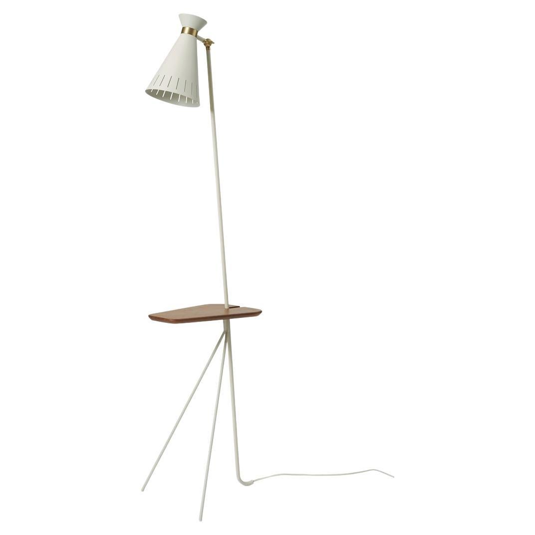 Cone Floor Lamp with Table Warm White by Warm Nordic