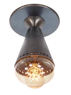 Lámpara de empotrar cónica