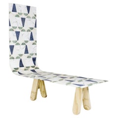 Cone Living Table With Wallpaper Effect by Budri