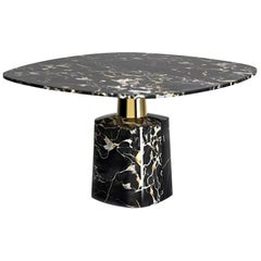 Table de salle à manger en marbre cône de Marmi Serafini