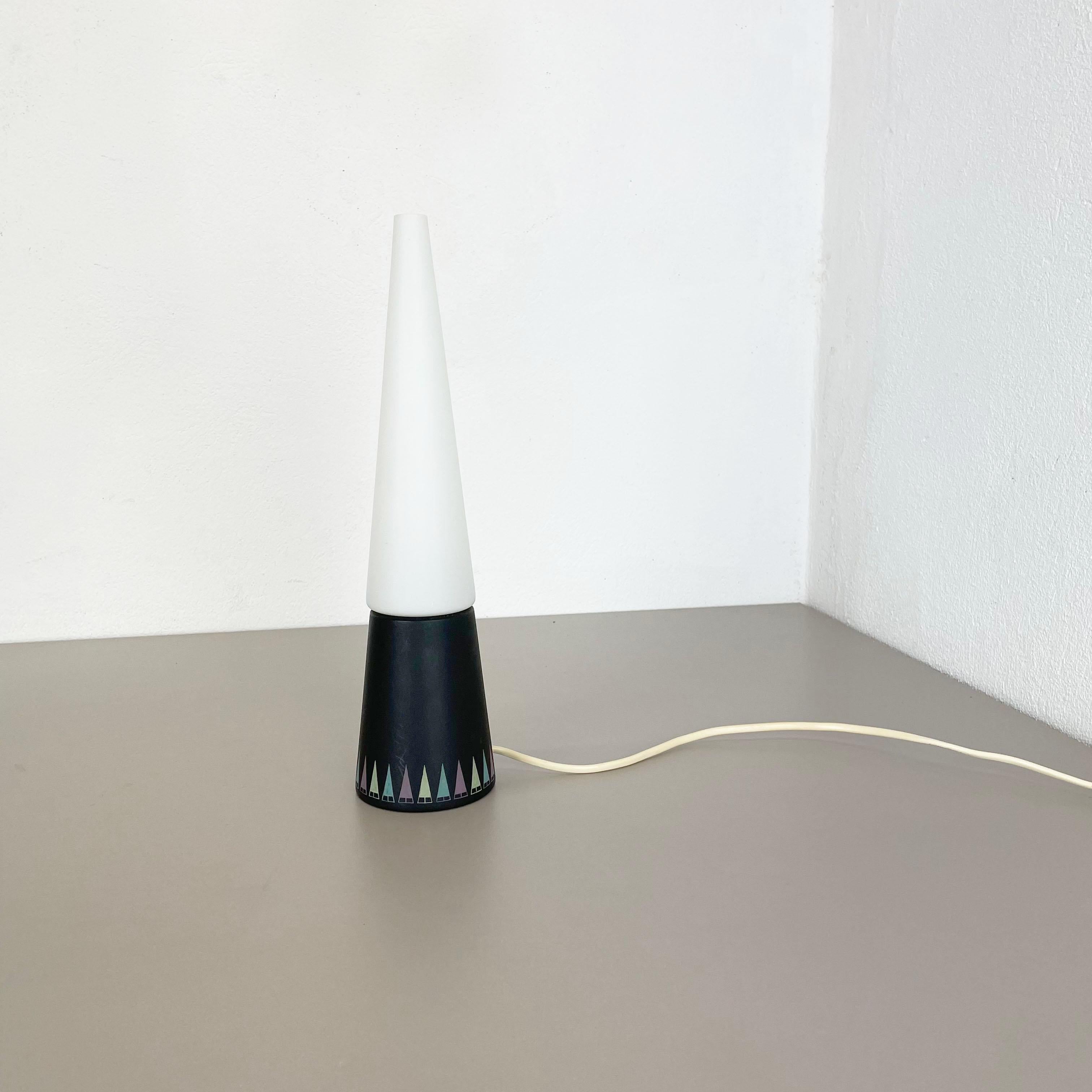 Article:

table light


Design:

Hans-Agne Jakobsson


Producer:

Hans-Agne Jakobsson AB, Sweden





This table light was designed by Hans-Agne Jakobsson in the 1960s and produced by his own company, Hans Agne Jakobsson A. B. in