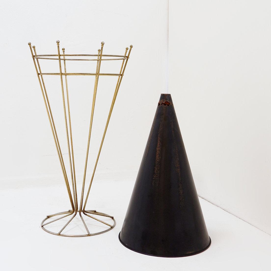 Cone Umbrella Stand Model 11a from Vitra, 1960s For Sale 6