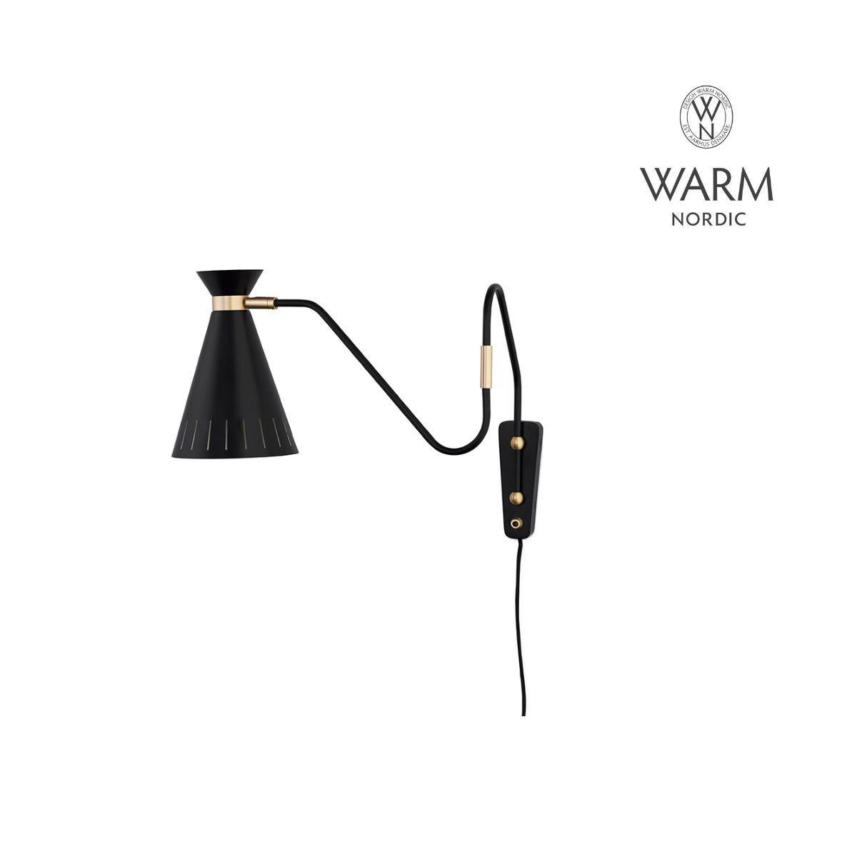 Contemporary Cone Wall Lamp, by Svend Aage Holm-Sørensen from Warm Nordic For Sale