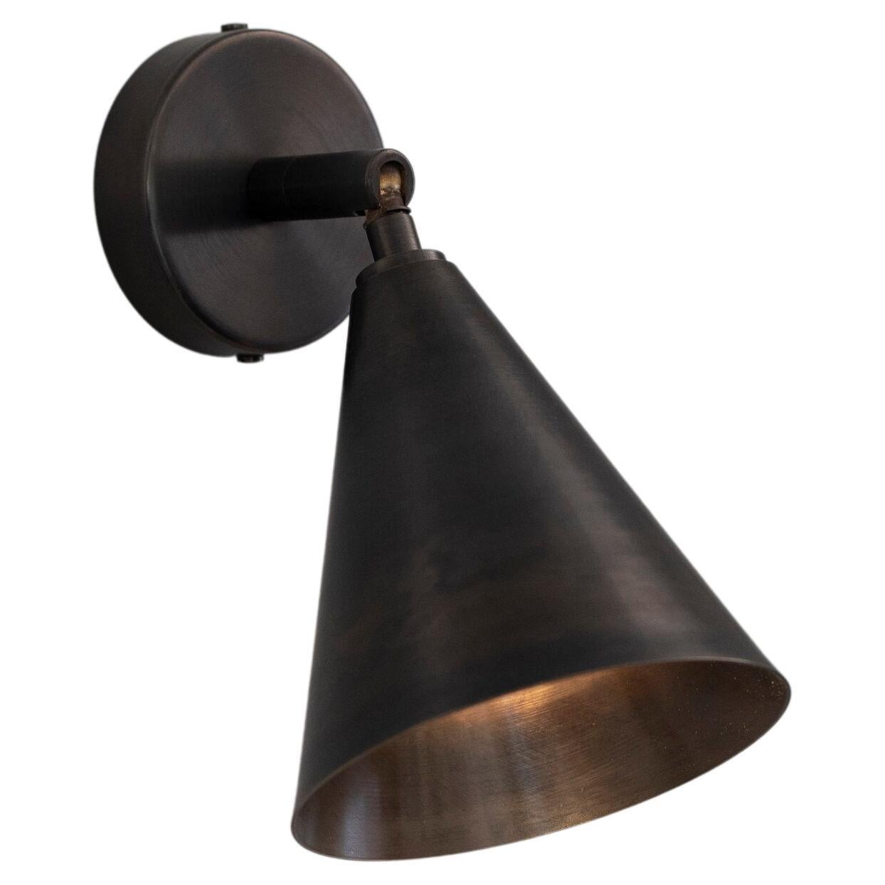 Cone Wall Light by Contain For Sale