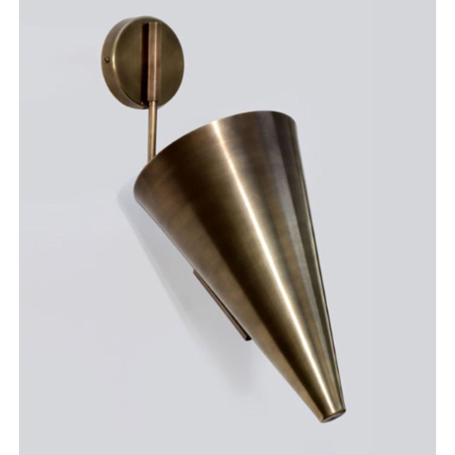 Post-Modern Cone Wall Sconce Two by Lamp Shaper