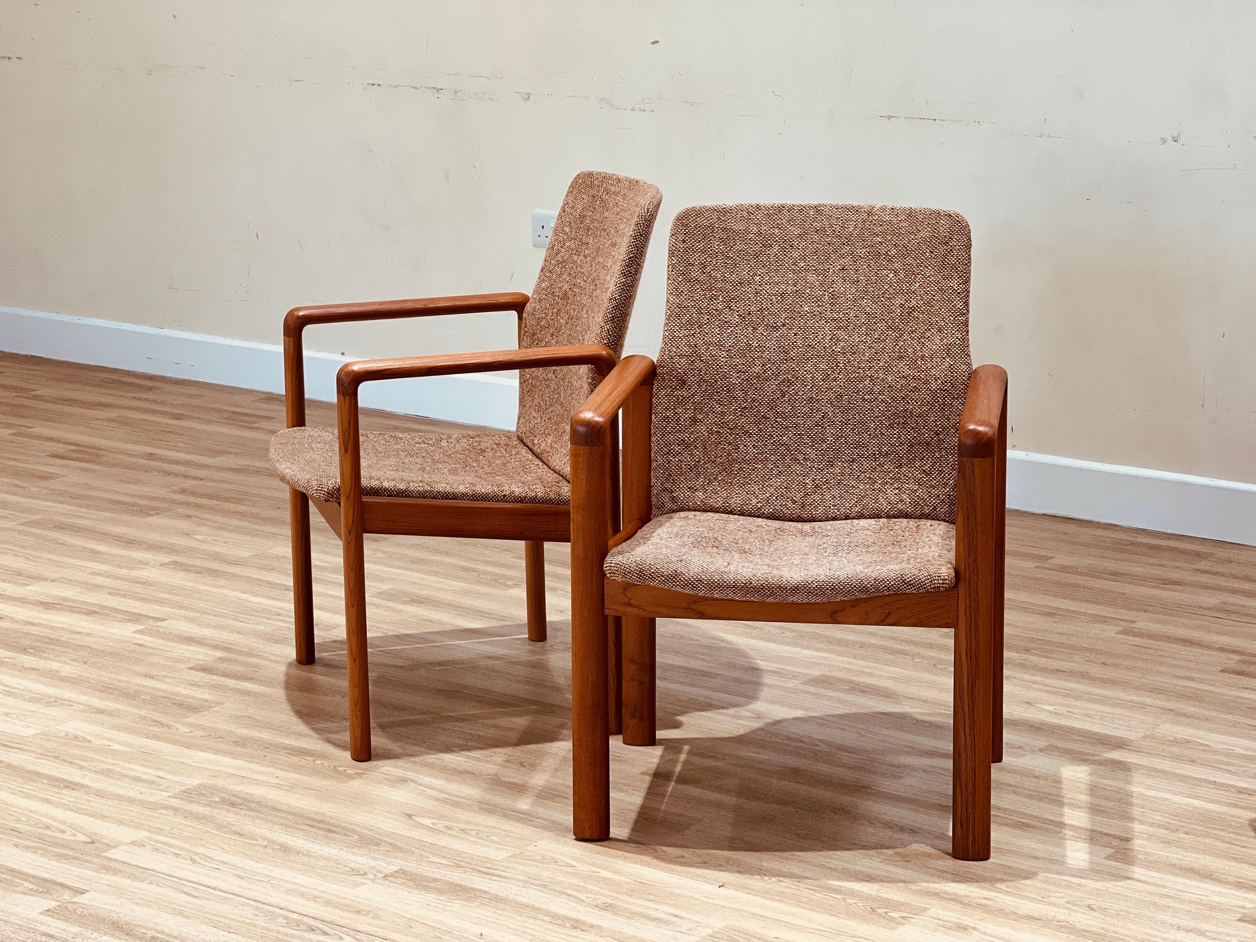 Danish Conferece armchair by Dyrlum For Sale