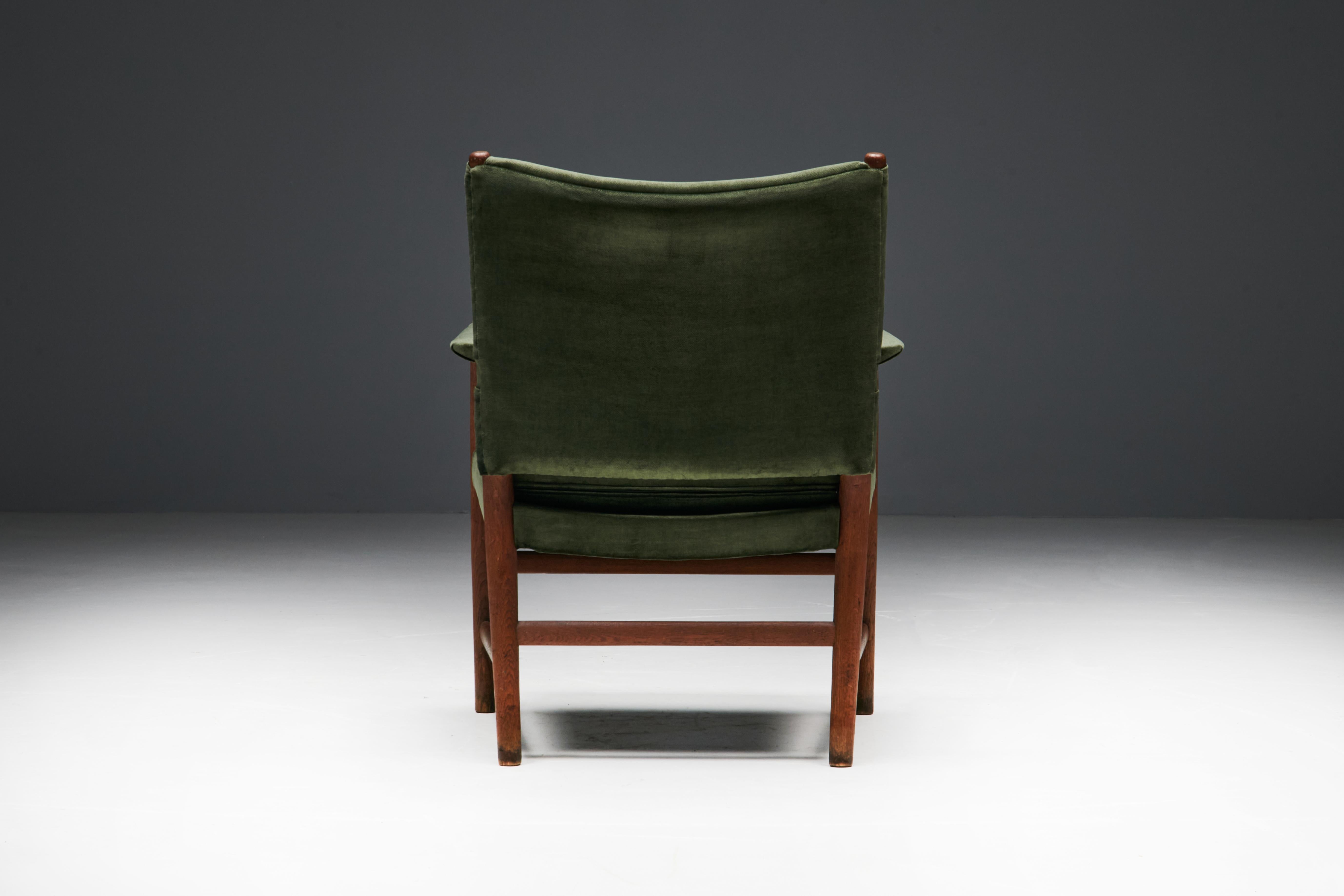 Conference Chairs by Hans J. Wegner for the Aarhus City Hall, Denmark, 1940s For Sale 5