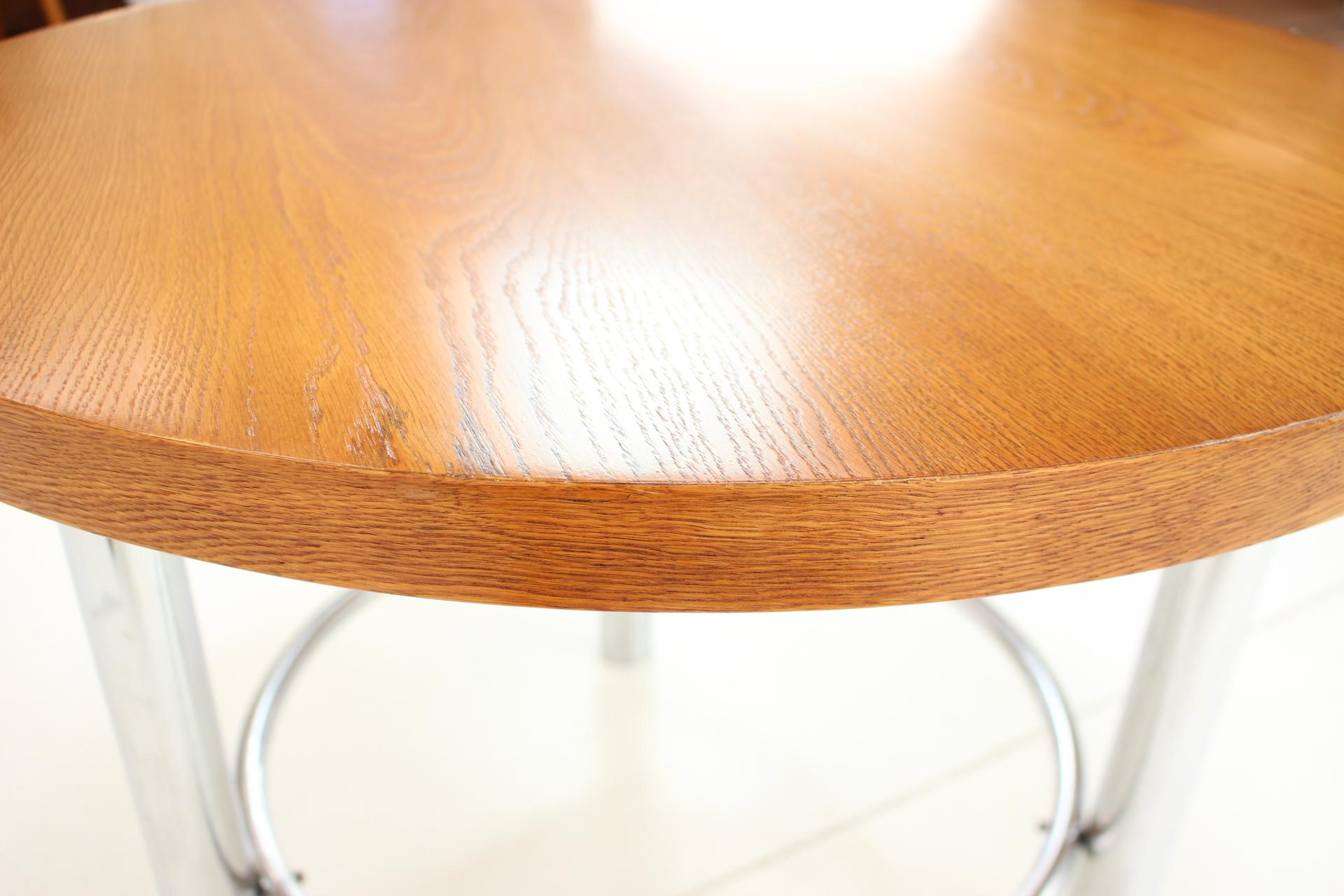Conference Table by Kovona, 1960s / Czechoslovakia For Sale 6