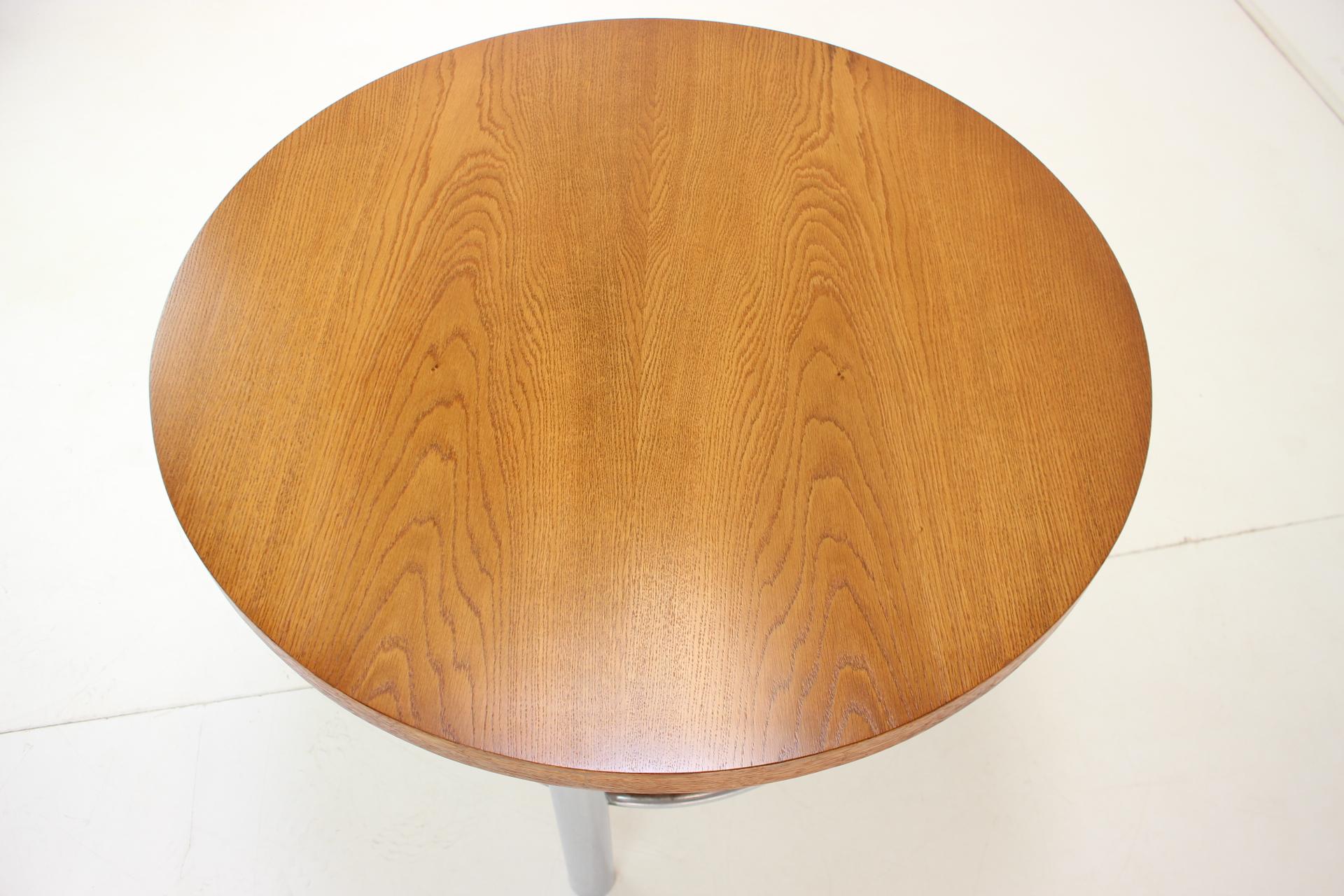 Chrome Conference Table by Kovona, 1960s / Czechoslovakia For Sale