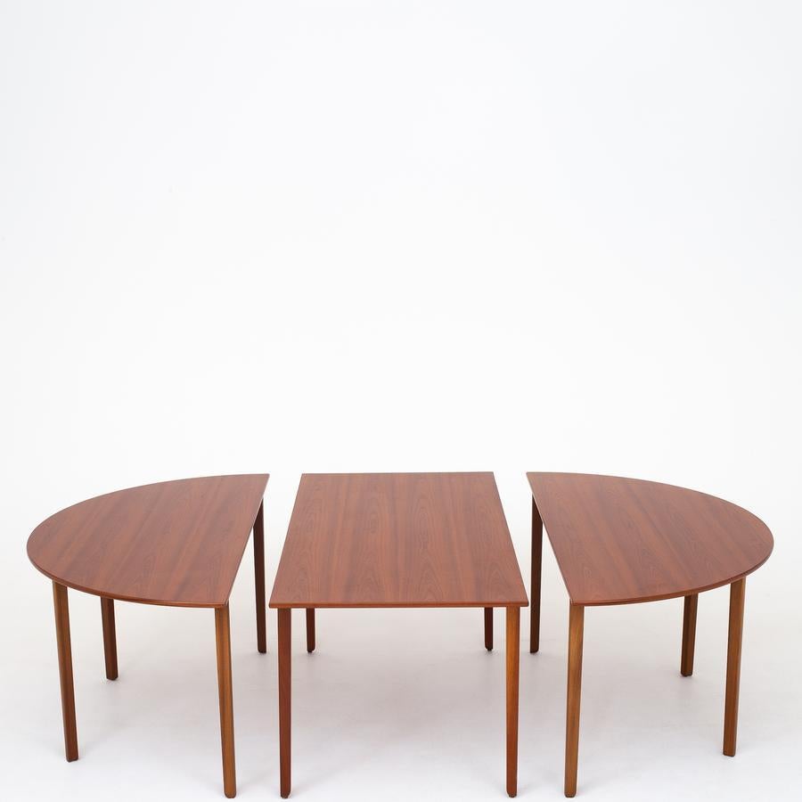 Danish Conference Table in Mahogany by Ole Wanscher