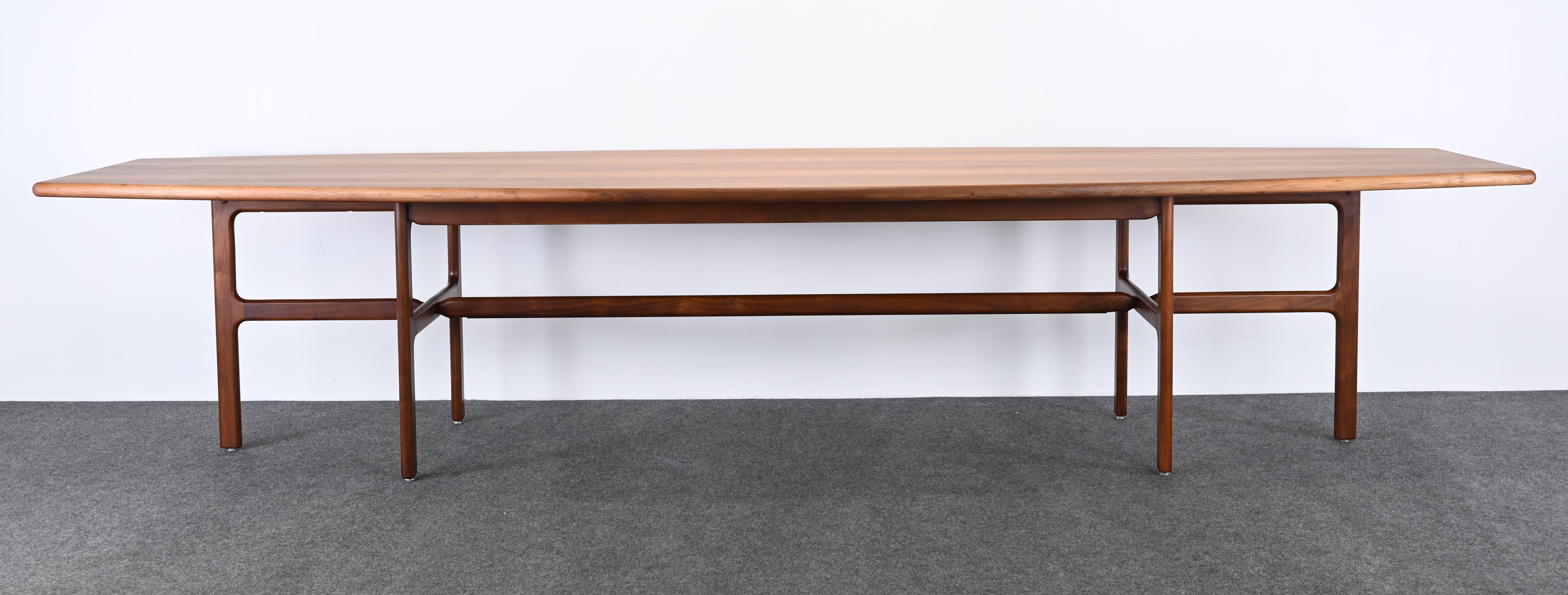 Mid-Century Modern Conference Table or Dining Table by Jens Risom, 1963