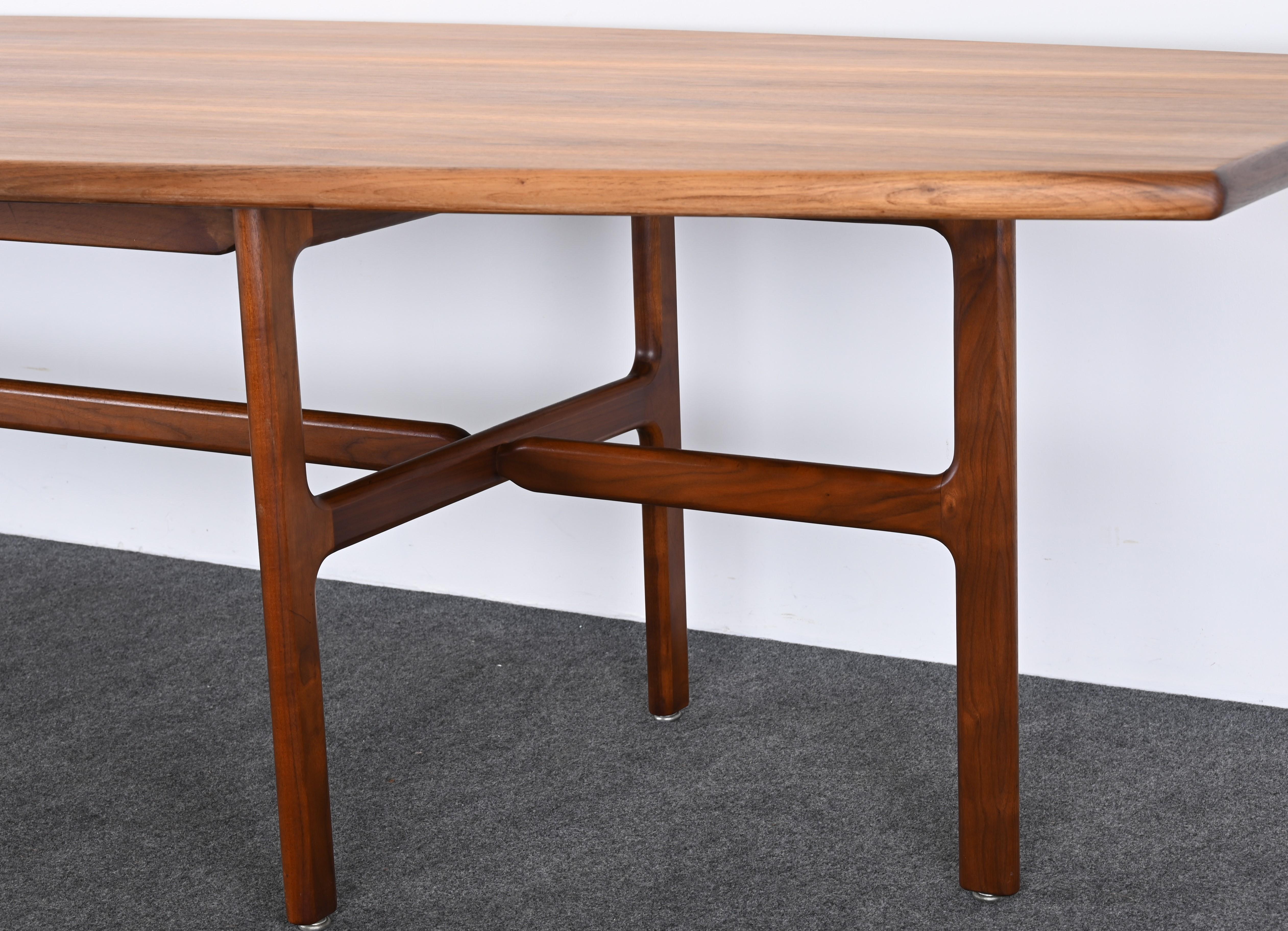 Mid-20th Century Conference Table or Dining Table by Jens Risom, 1963