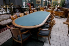 Conference Table with 12 Armchairs