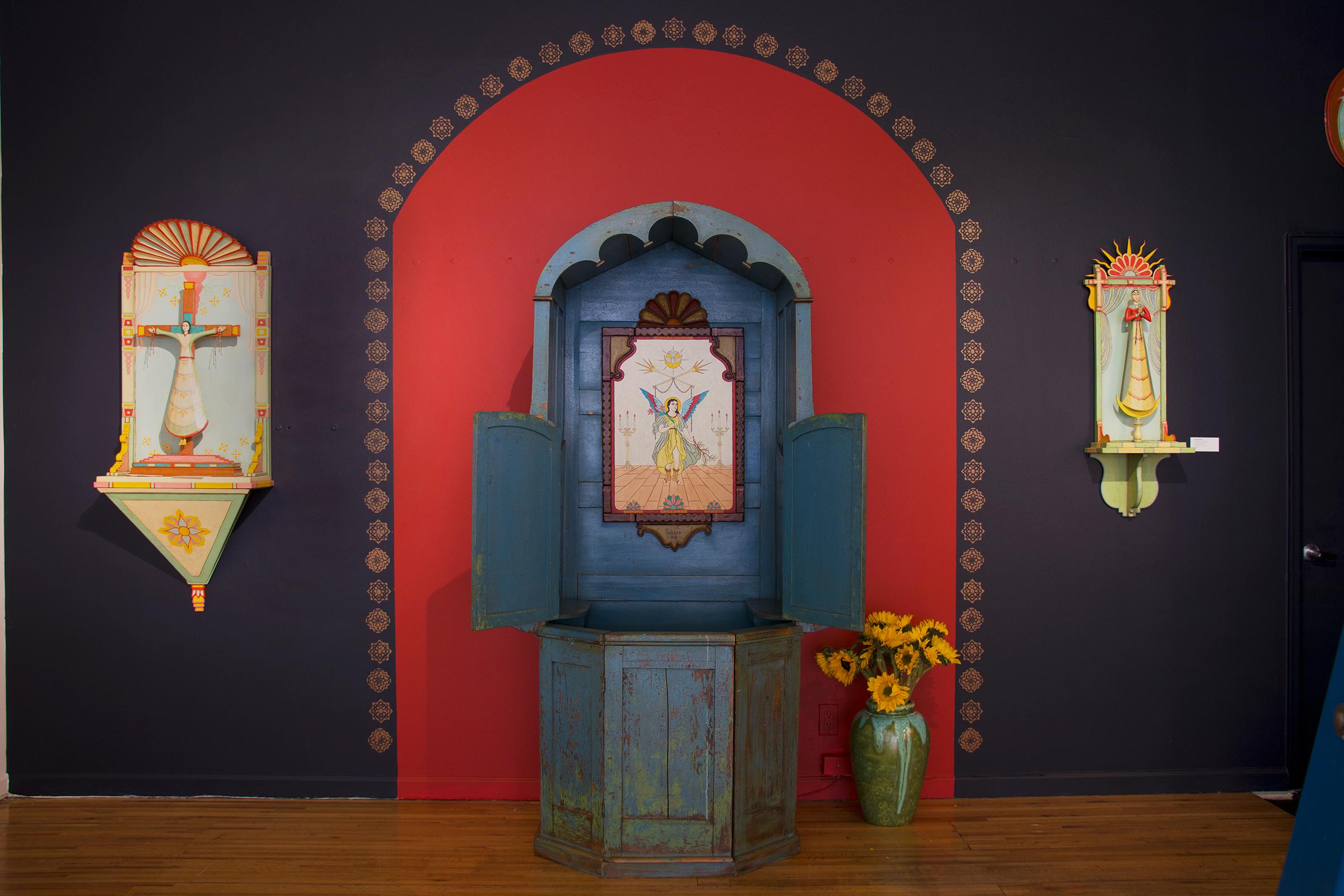Confessional Booth, Late 19th Century/Early 20th Century, Mexican 1
