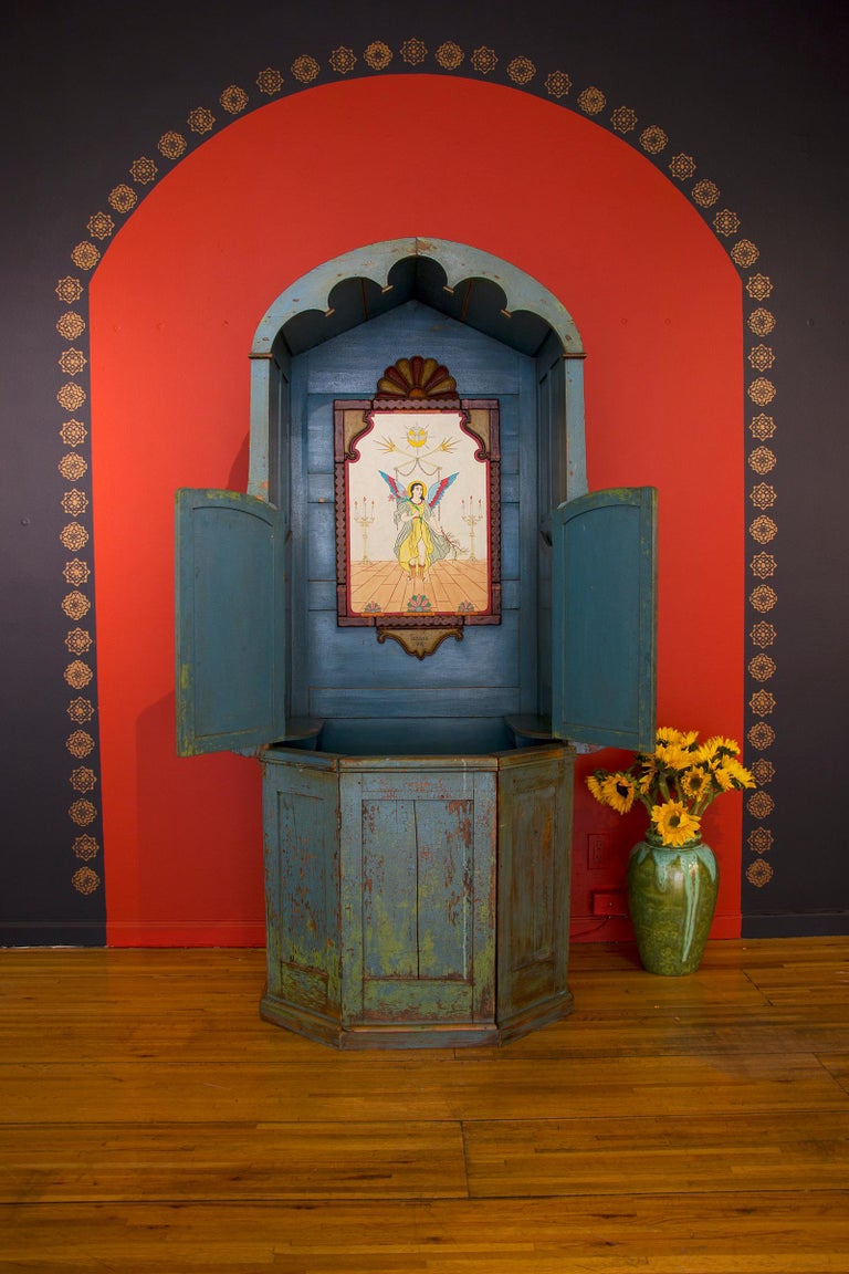 Confessional Booth, Early 20th Century, Mexican For Sale at 1stdibs