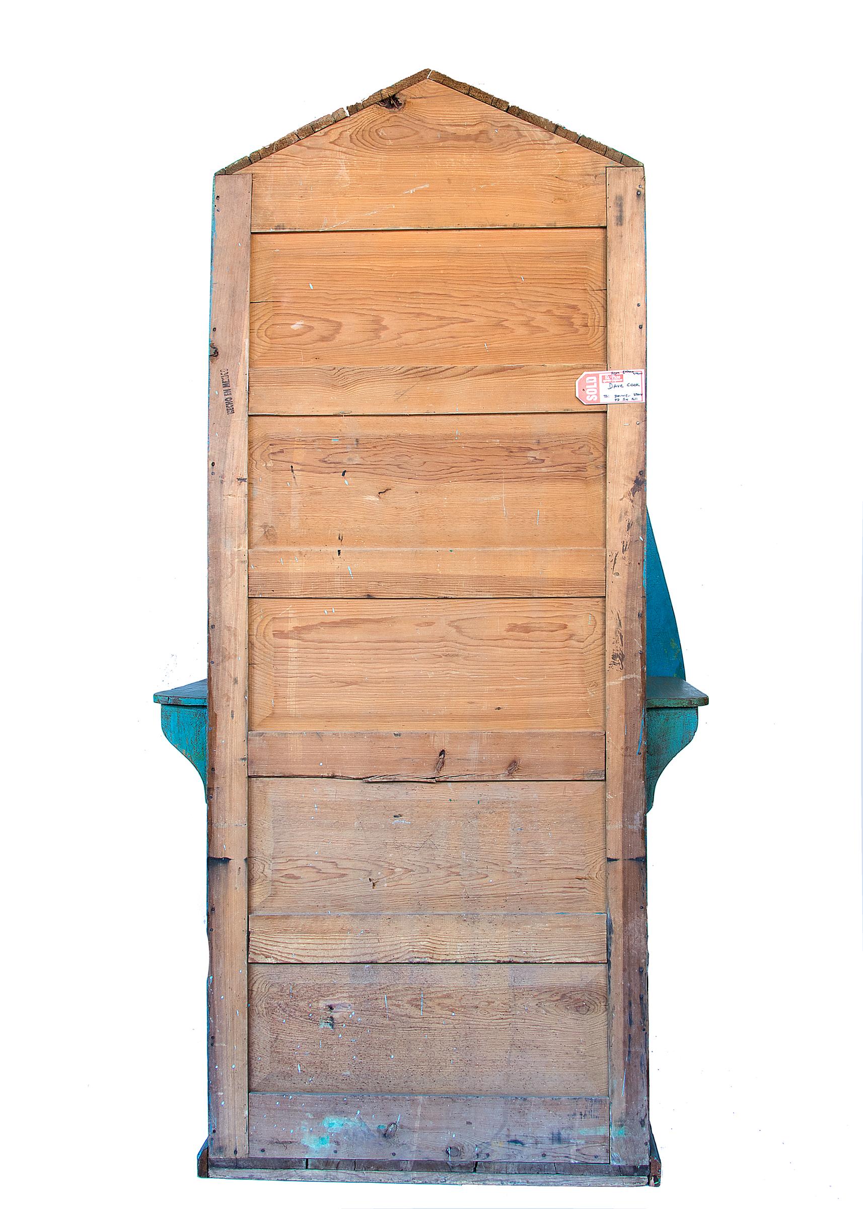 Pine Confessional Booth, Late 19th Century/Early 20th Century, Mexican