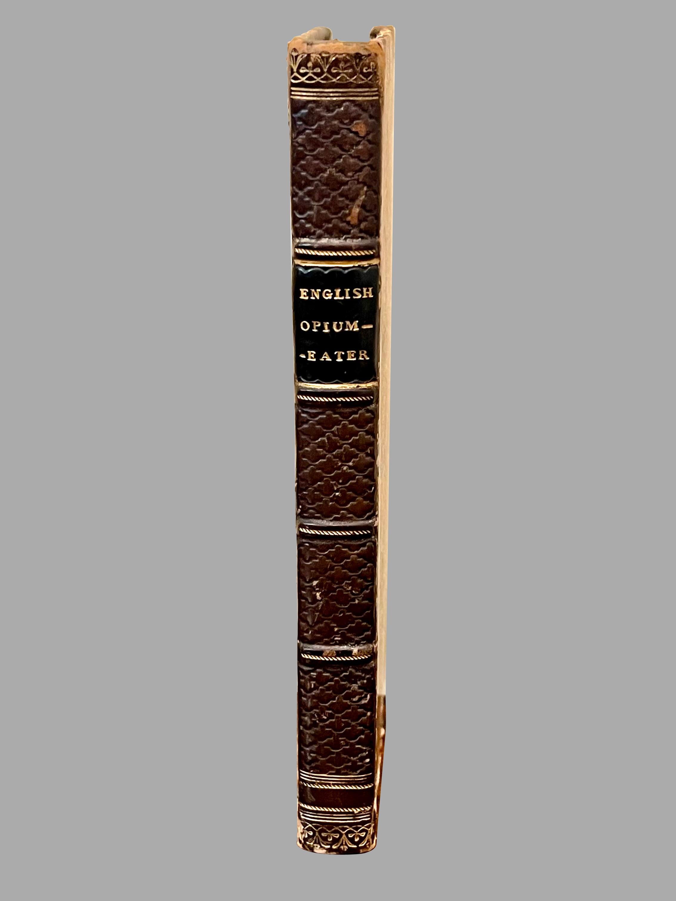 Anglais Confessions d'un mangeur d'opium anglais par Thomas De Quincey en vente