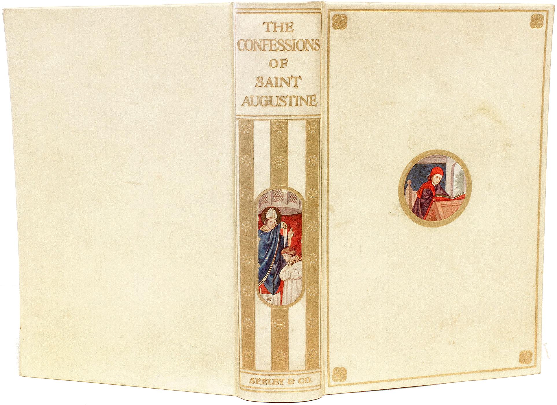 AUTHOR: Saint Augustine. 

TITLE: The Confessions of Saint Augustine.

PUBLISHER: London: Seeley & Co., Ltd., 1909.

DESCRIPTION: 1 vol., 7-7/8