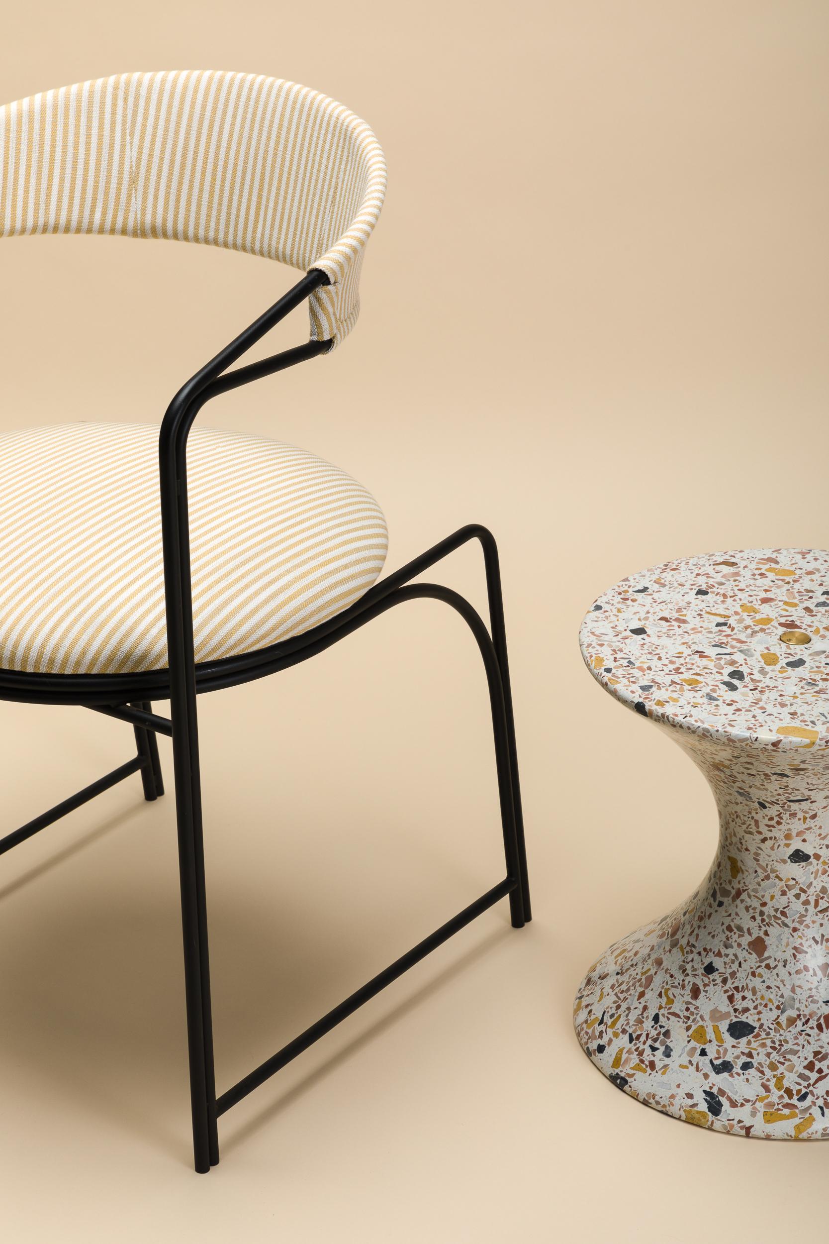 Confetti, Small Contemporary Indoor/Outdoor Terrazzo Side Table by Laun For Sale 4