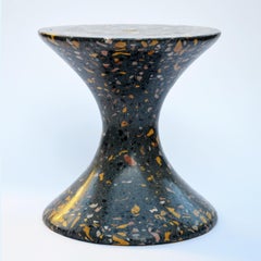 Confetti, Small Contemporary Indoor/Outdoor Terrazzo Side Table by Laun