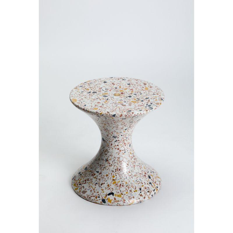 Modern Confetti Table, Small, Chalk by Laun