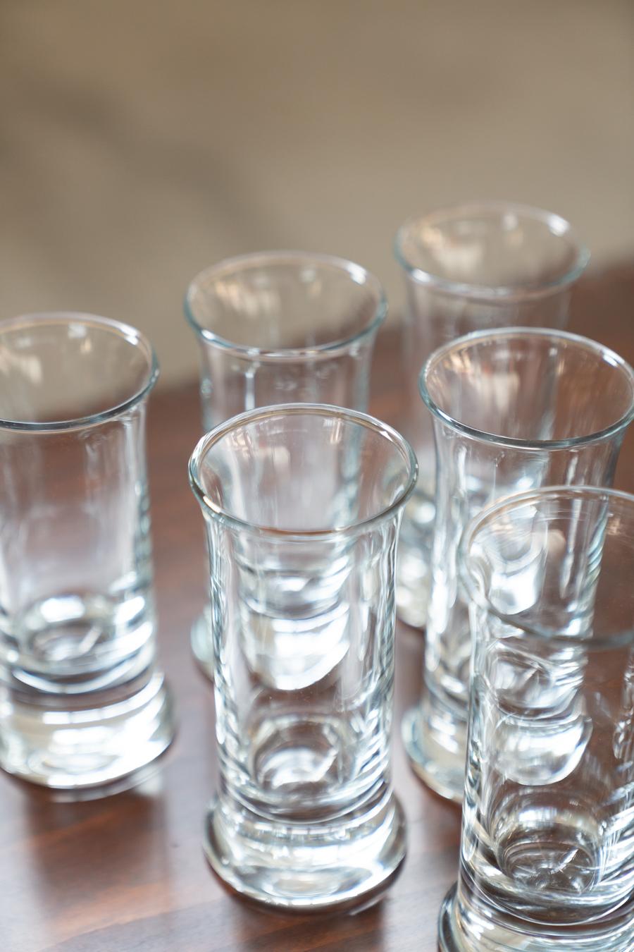 Cristal Confezione da n° 6 bicchieri liquore en cristallo - Collezione RIVIERA VODKA en vente