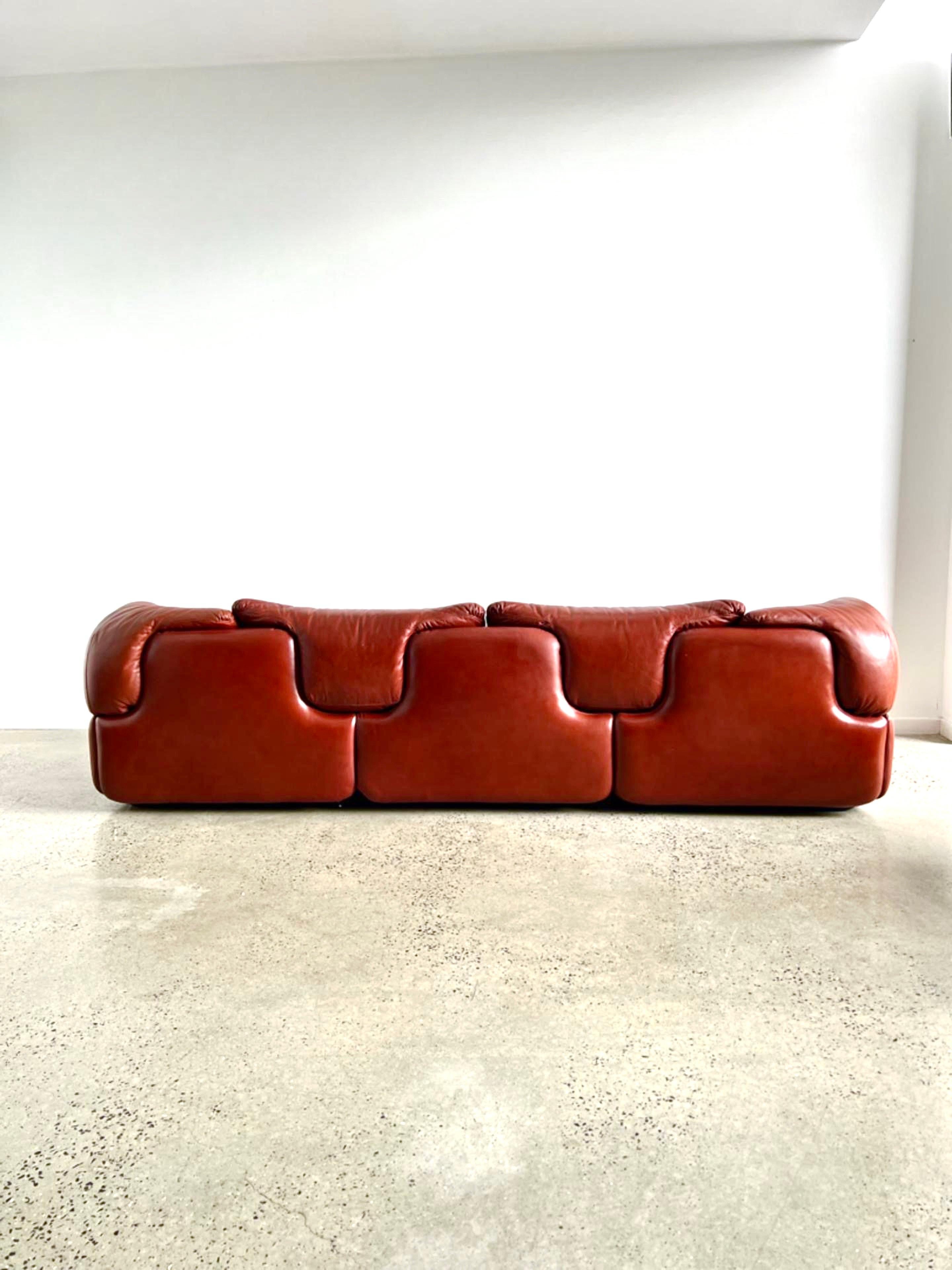 Confidential Alberto Rosselli for Saporiti Set Sofa 5