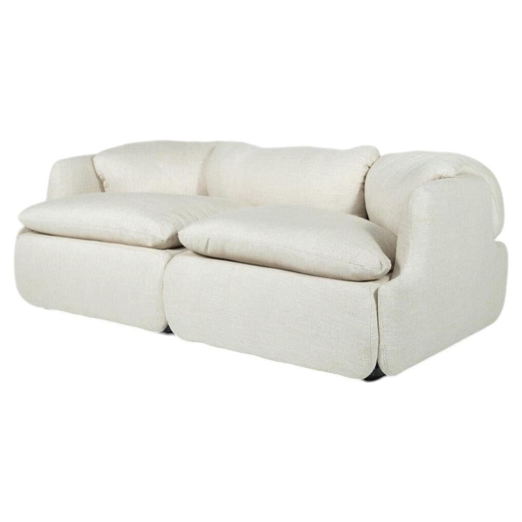 Confidential Sofa by Alberto Rosselli for Saporiti, Italy, 1970s