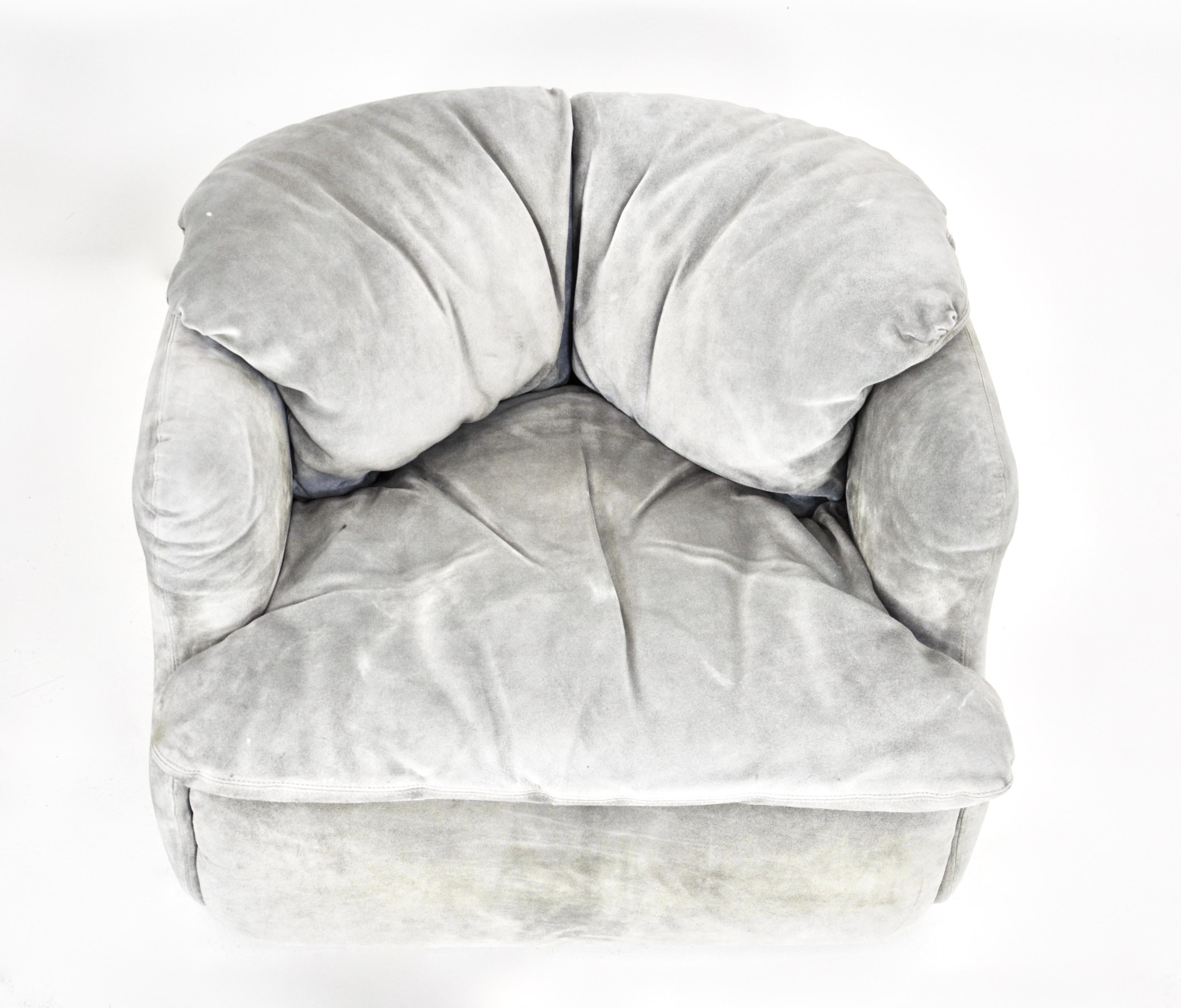 Confidential Sofa Set by Alberto Rosselli for Saporiti Italia, 1970s For Sale 6