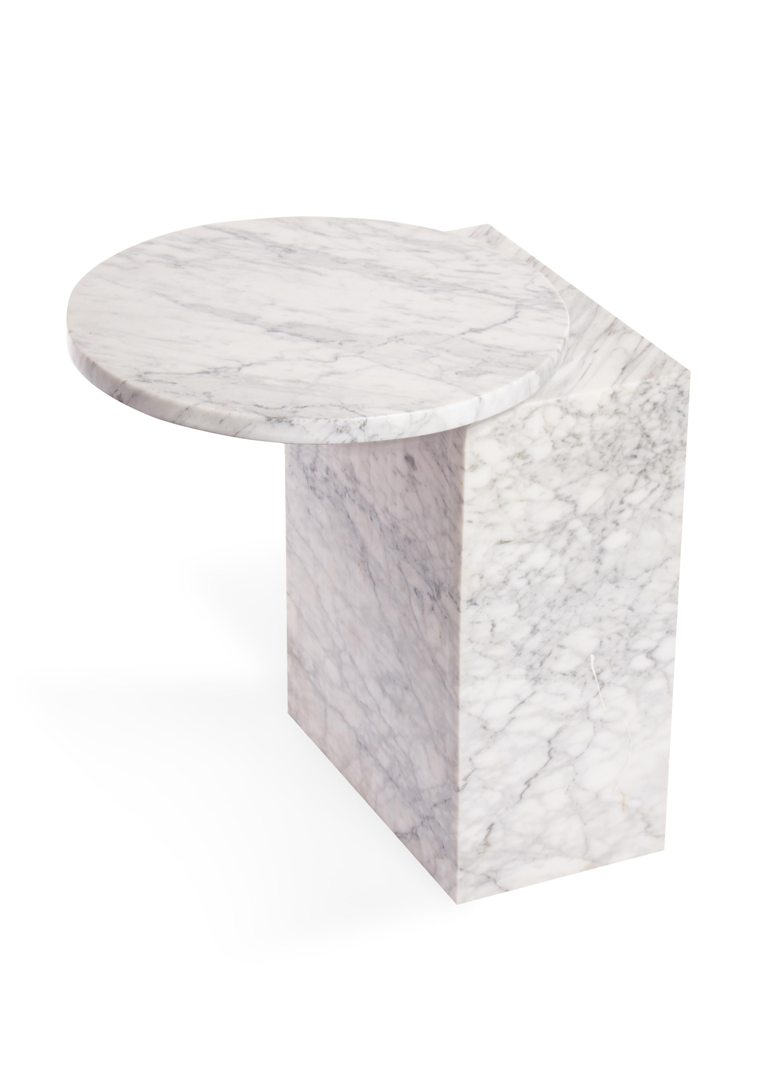 Stainless Steel Configurable Geometry II Side Table by Sten Studio, REP by Tuleste Factory