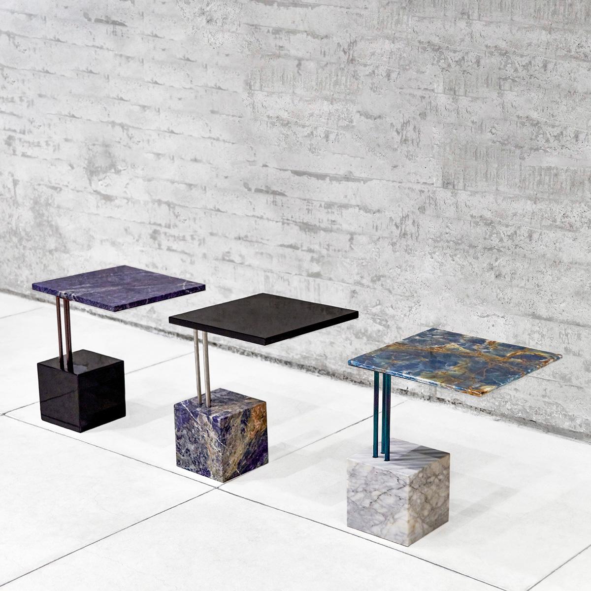Configurable Geometry III Side Table by Sten Studio, REP by Tuleste Factory For Sale 5