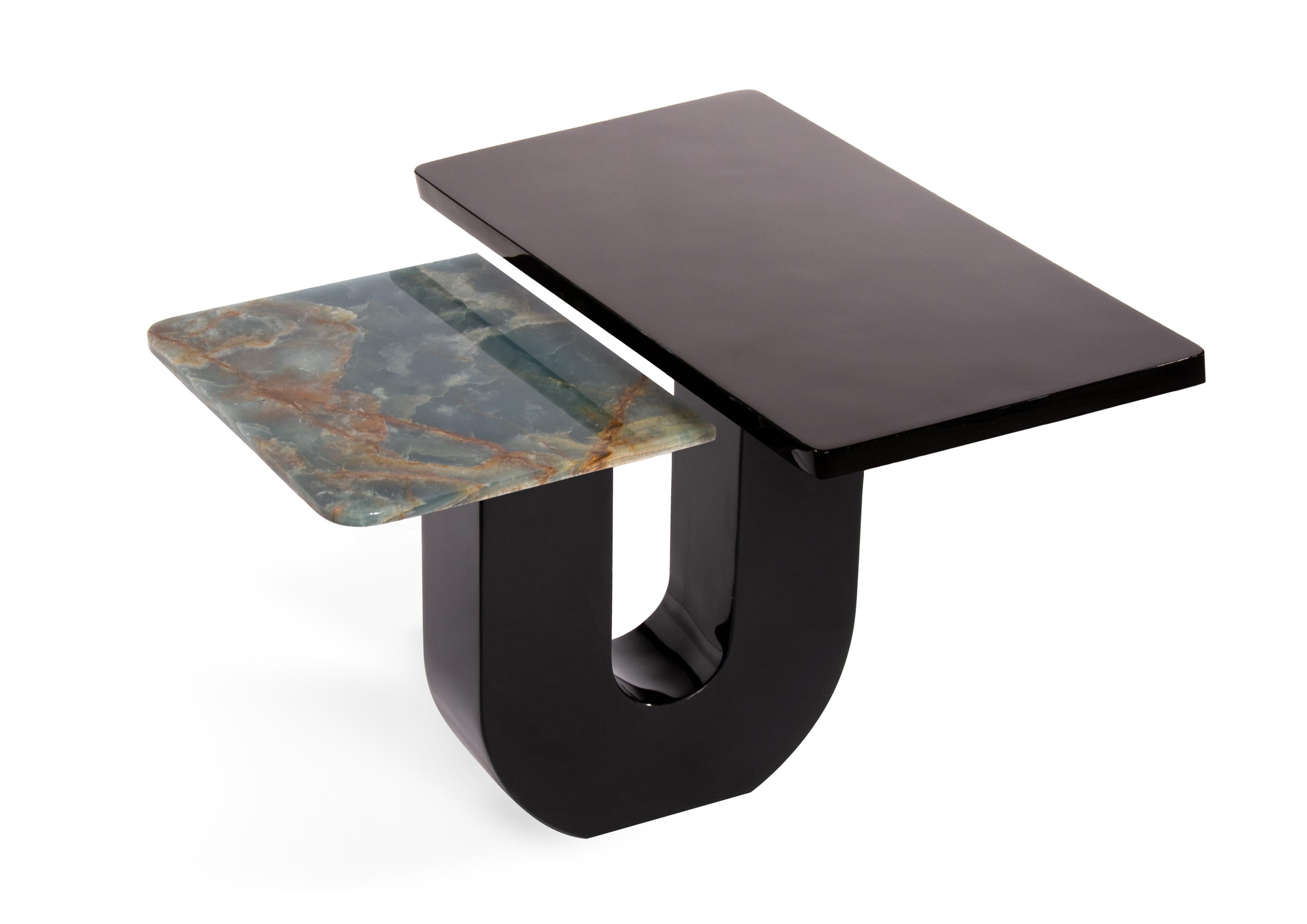 Contemporary Configurable Geometry IV Side Table by Sten Studio, REP by Tuleste Factory For Sale