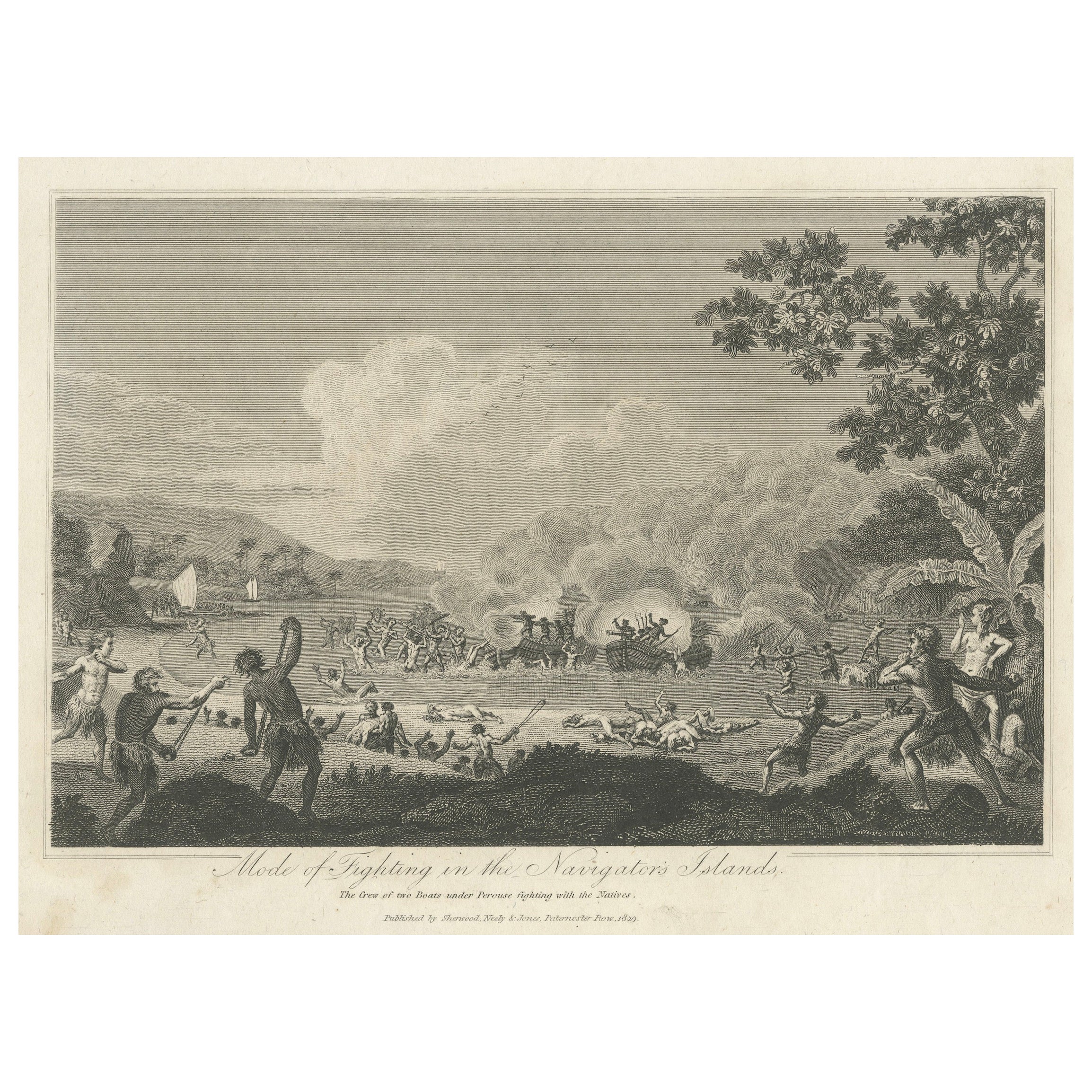 Confrontation and Culture: Samoan Warrior Engagement, veröffentlicht 1820