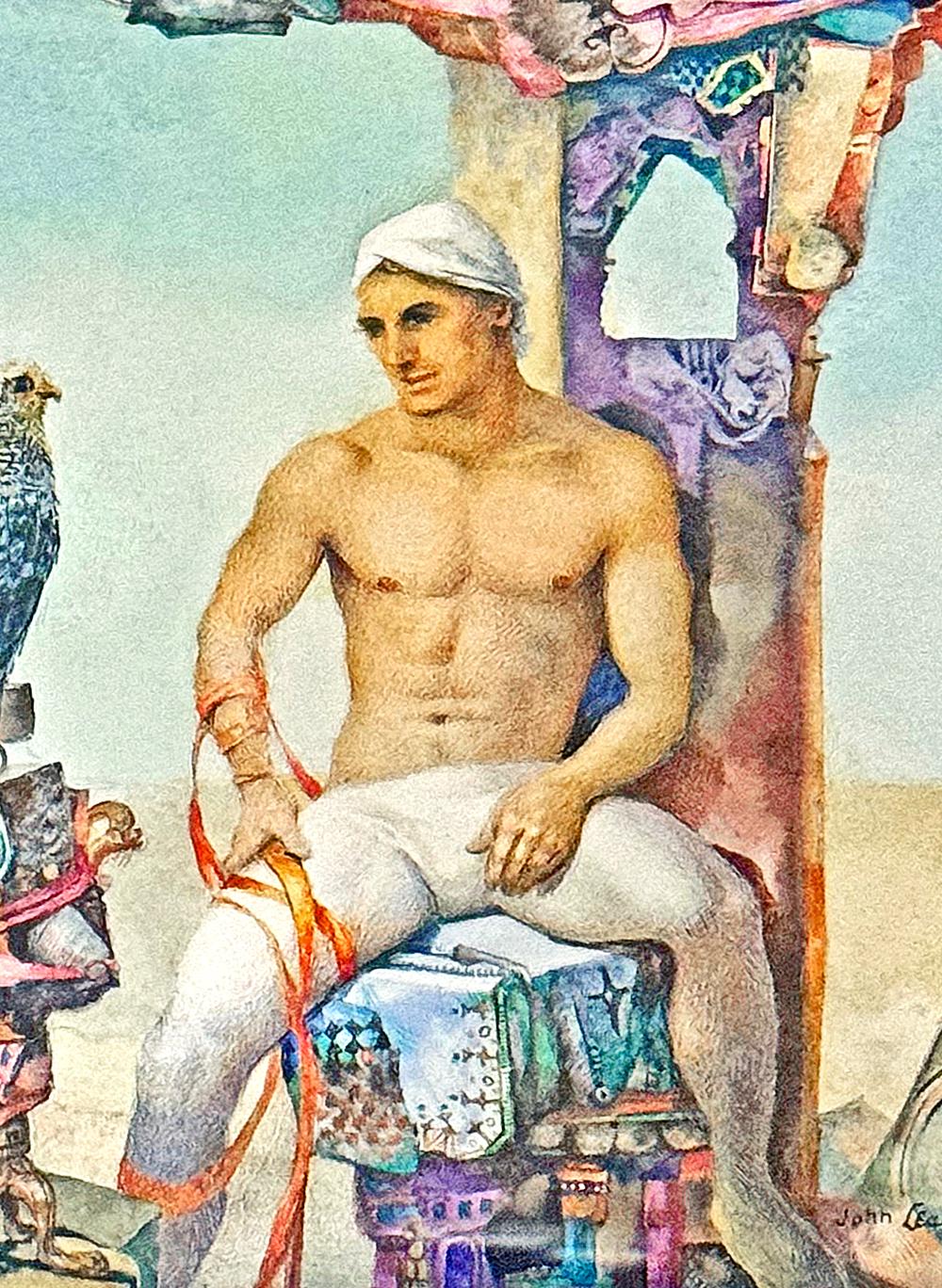 Obwohl John Lear diese Zeichnung mit 