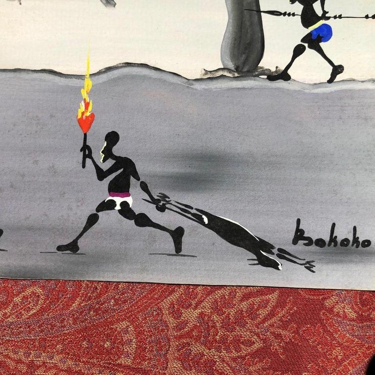 Congo Artist Rene Bokoko Imaginative and Vivid African Landscape