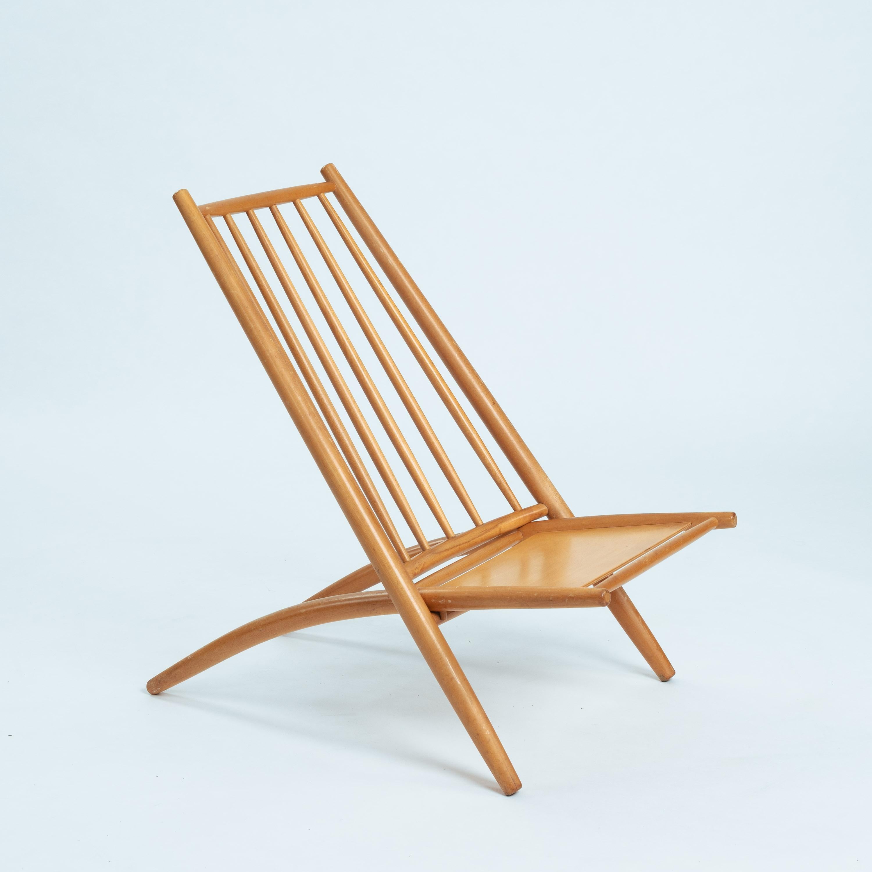 Kongo-Stuhl von Alf Svensson für Bra Bohag, Schweden, 1952 (Moderne der Mitte des Jahrhunderts) im Angebot