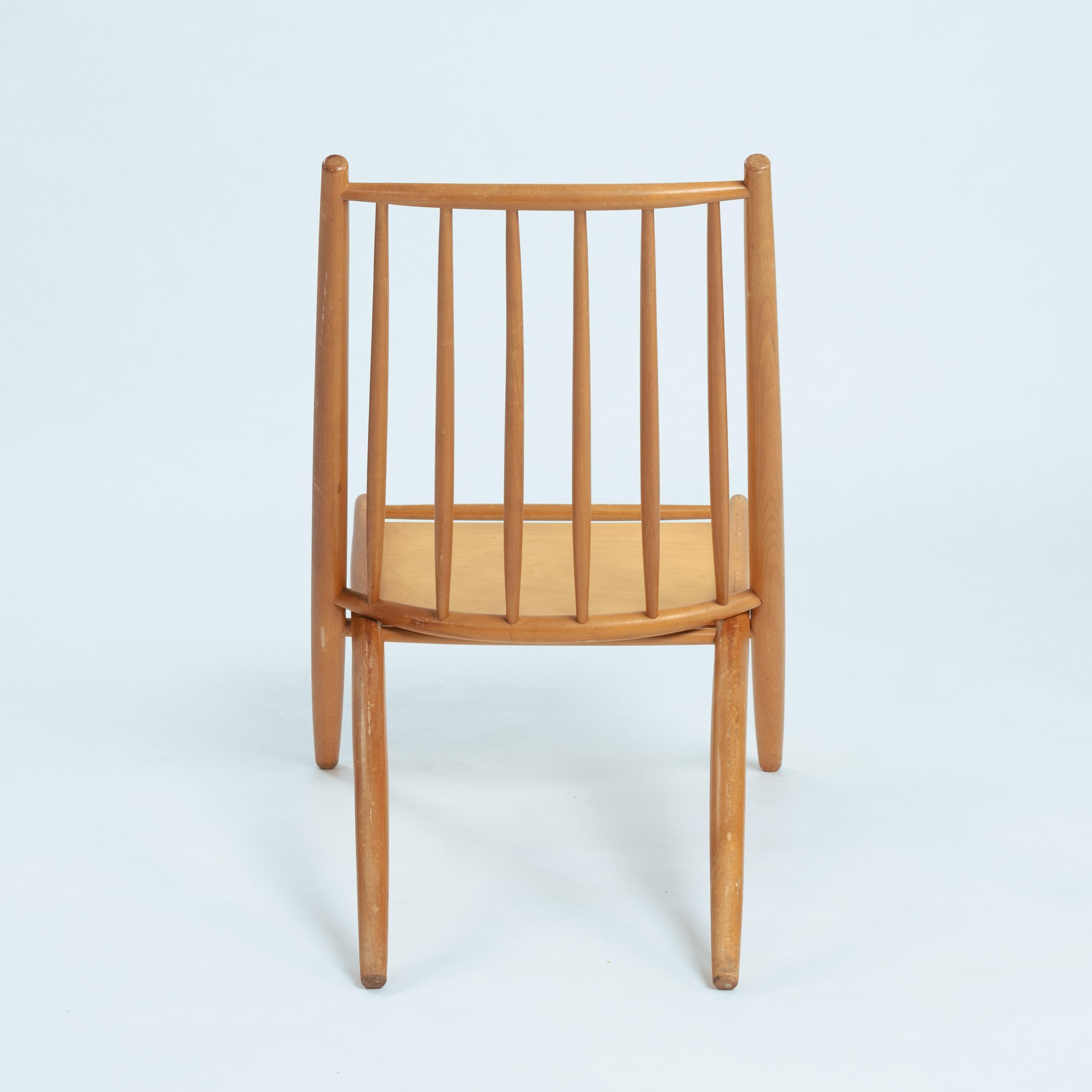 Kongo-Stuhl von Alf Svensson für Bra Bohag, Schweden, 1952 (Mitte des 20. Jahrhunderts) im Angebot