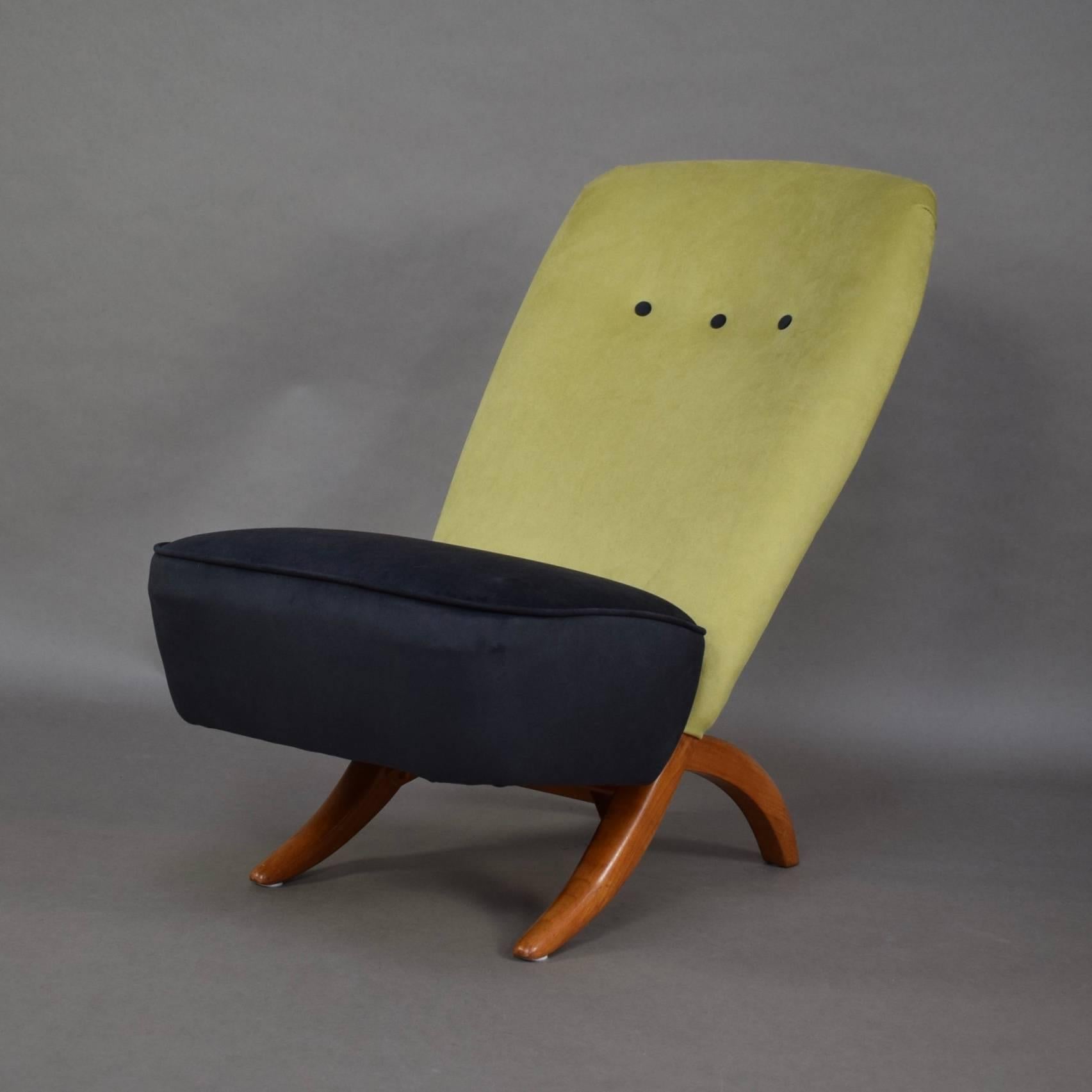Mid-Century Modern Congo Chair by Theo Ruth for Artifort