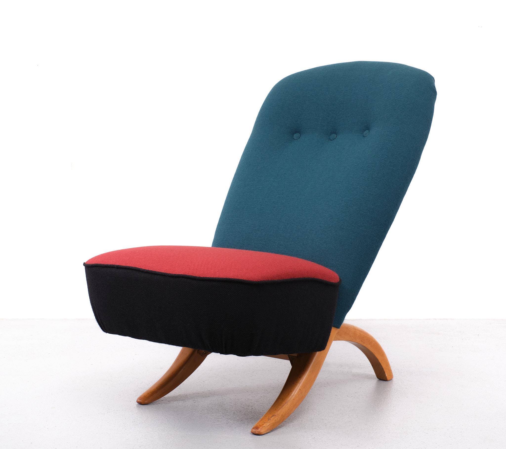 Congo & Penguin Lounge chairs Design Theo Ruth for  Artifort, 1950s 5