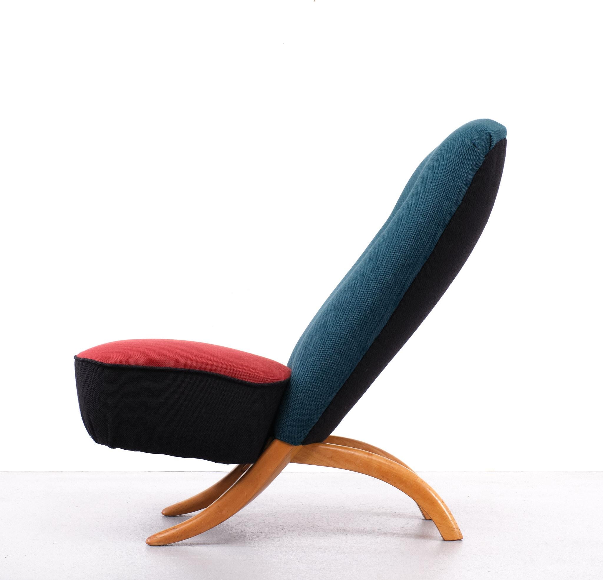 Congo & Penguin Lounge chairs Design Theo Ruth for  Artifort, 1950s 7
